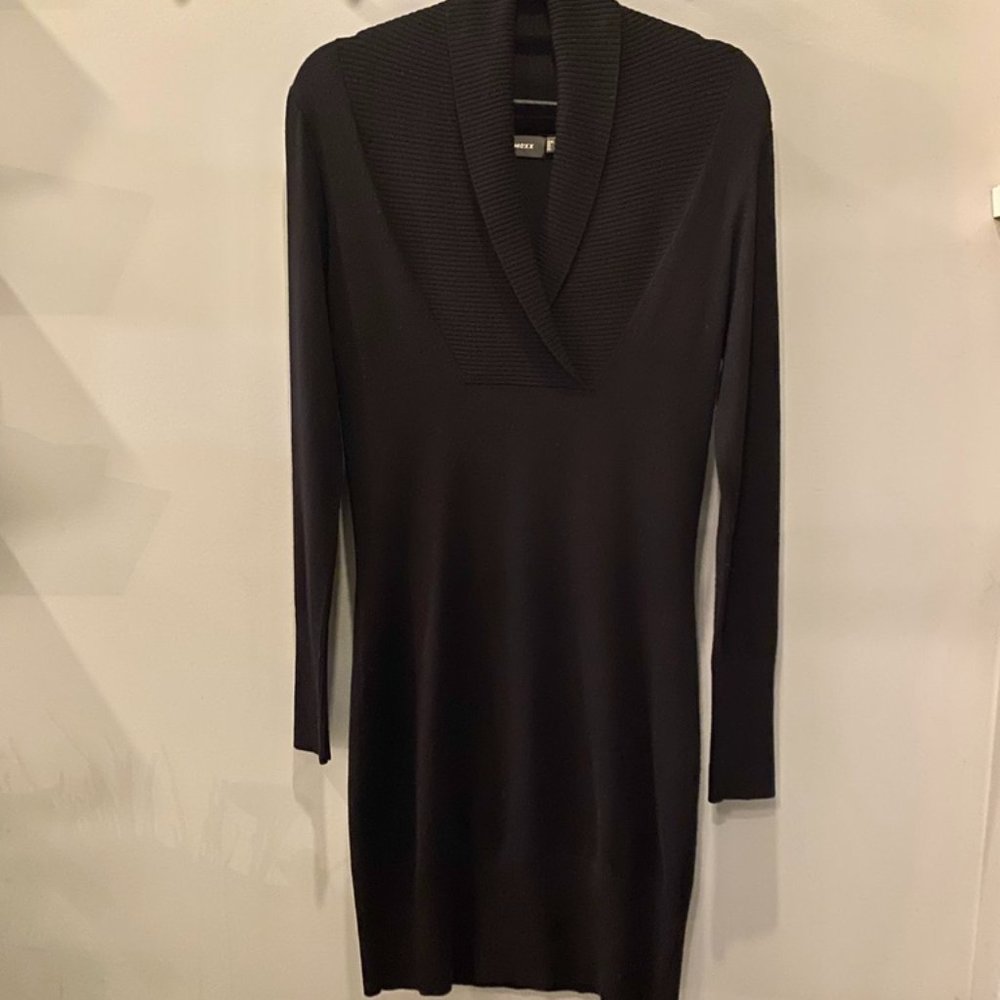 *NOT FOR SALE/SOLD* Mexx Sweater Dress (Sz S) Black